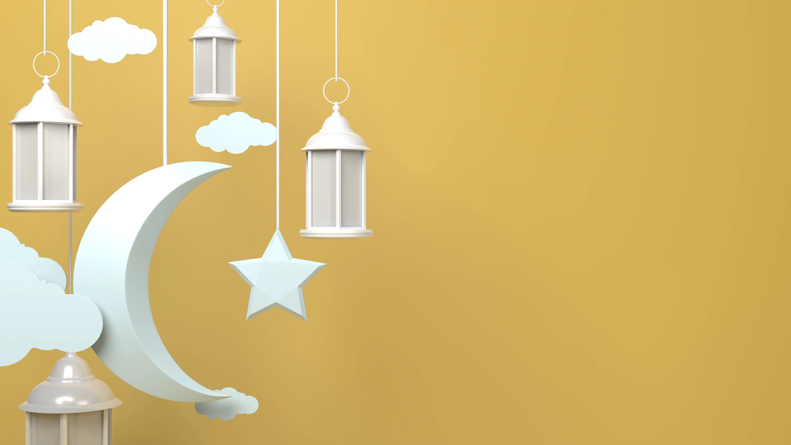 Decorative Ramadan themed geometric illustration